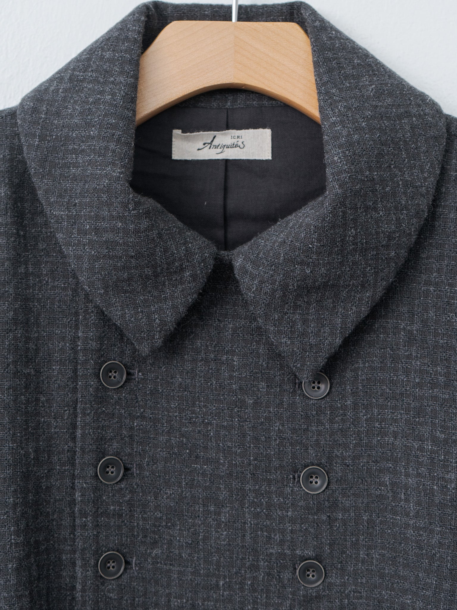 C/W Seersucker Jacket - Charcoal