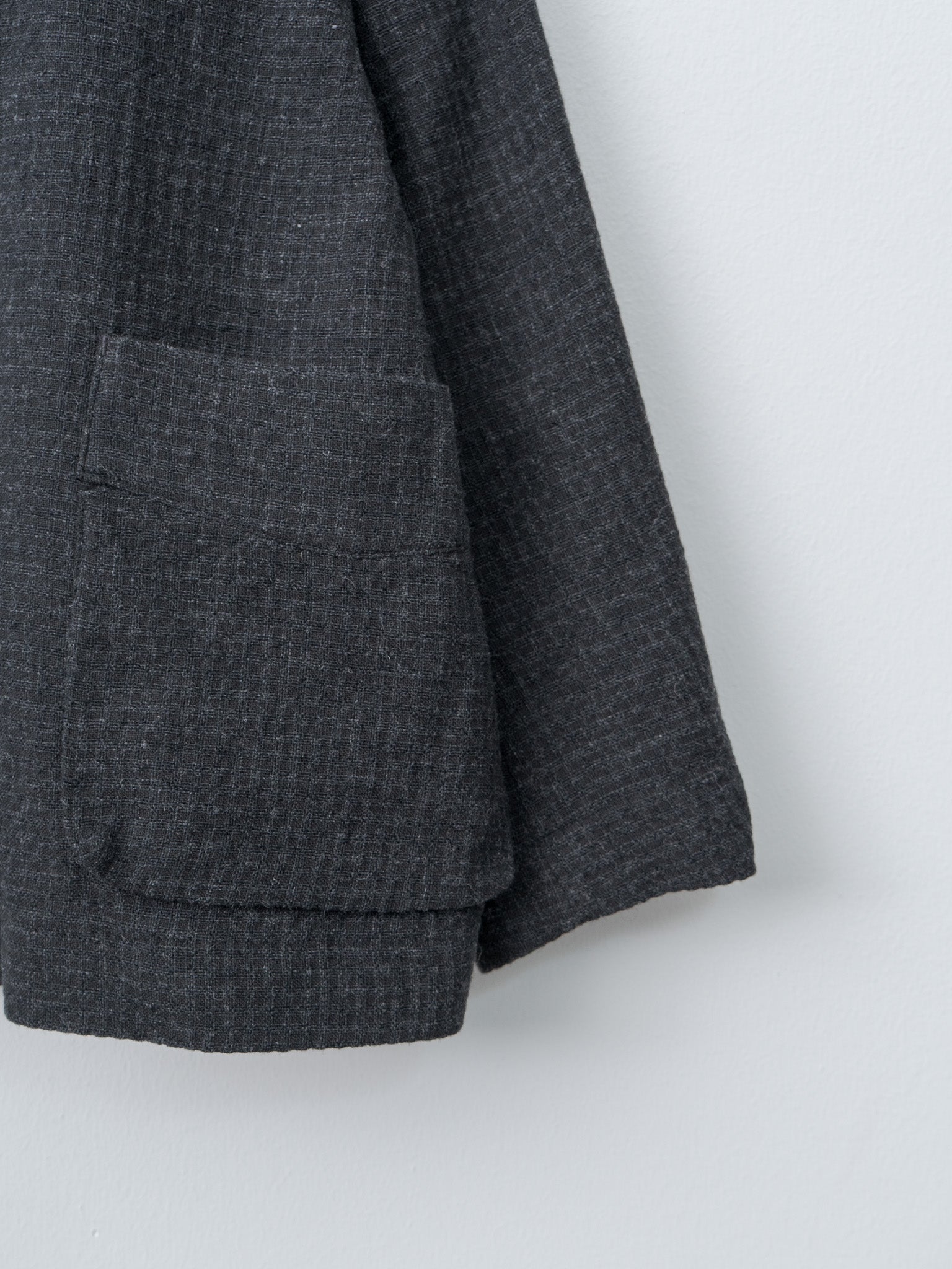 C/W Seersucker Jacket - Charcoal