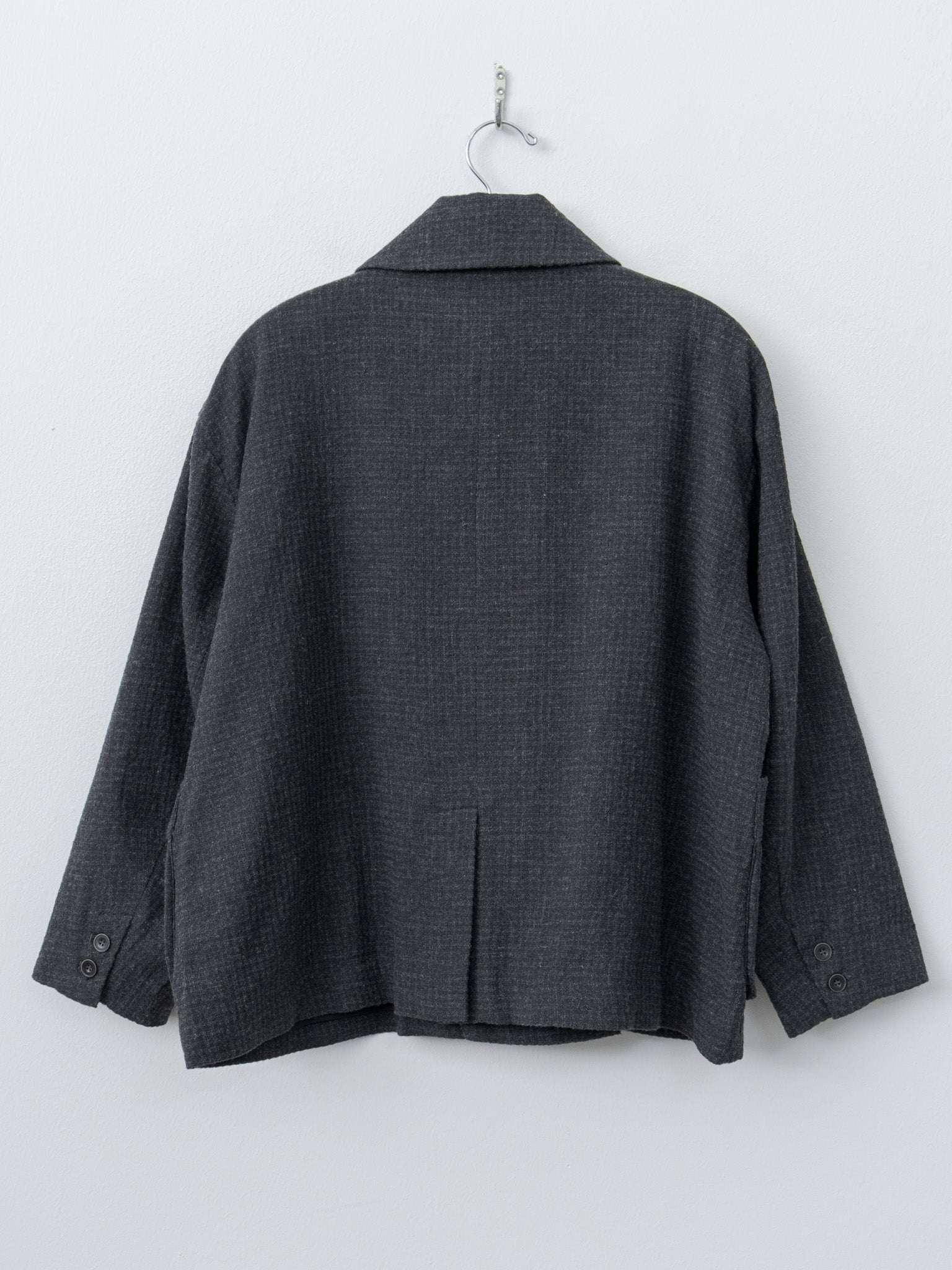 C/W Seersucker Jacket - Charcoal