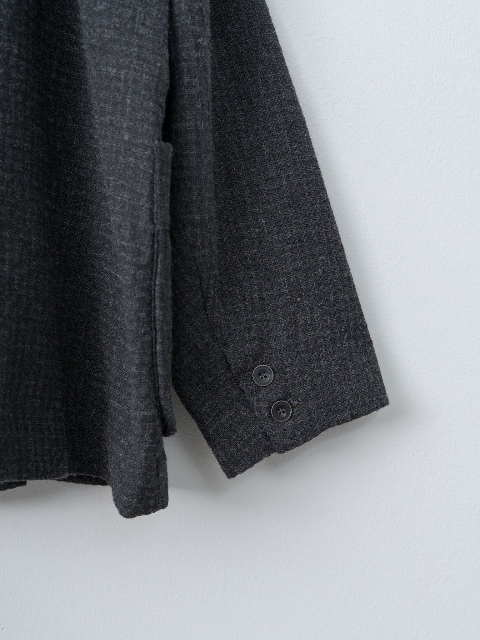 C/W Seersucker Jacket - Charcoal