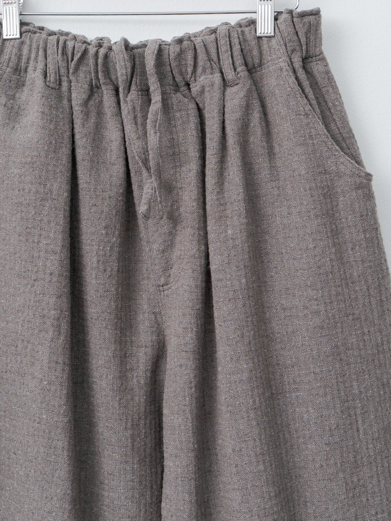 C/W Seersucker Pants - Mocha