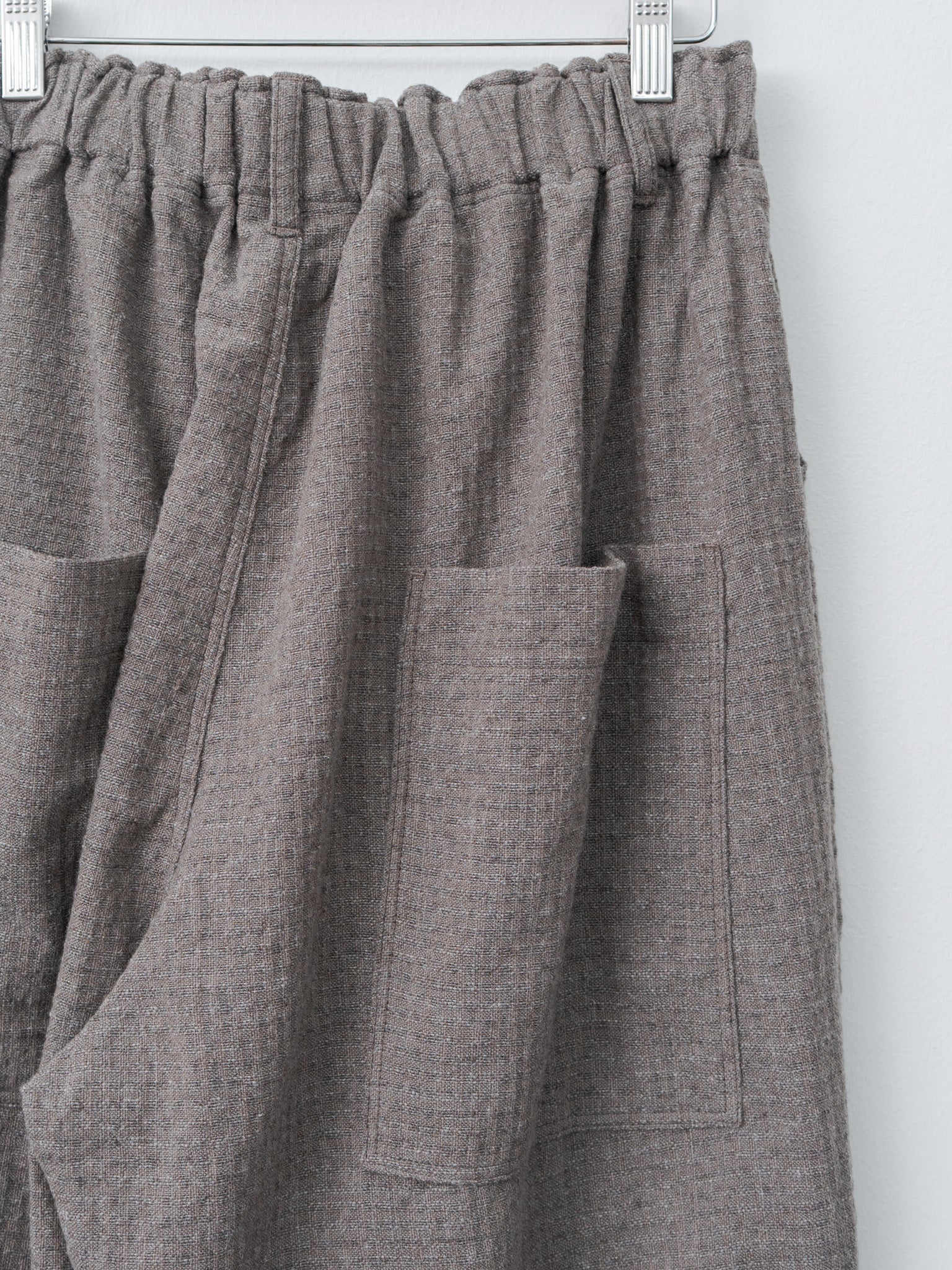 C/W Seersucker Pants - Mocha