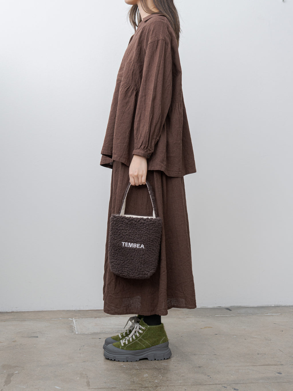 Baguette Tote Mini - Brown