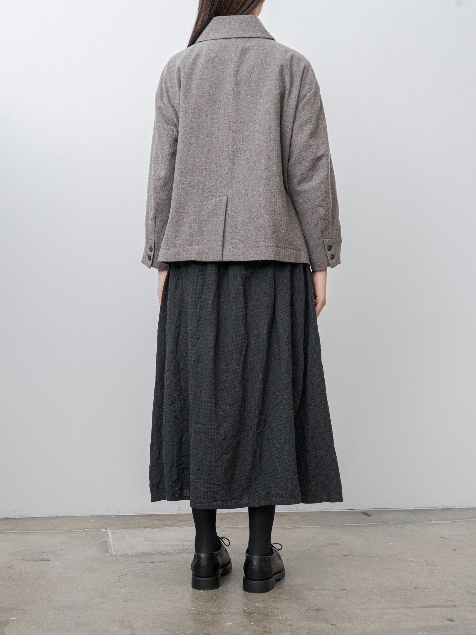 C/W Seersucker Jacket - Mocha