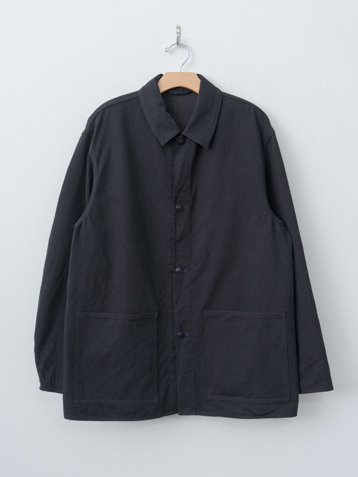 Namu Shop - Kaptain Sunshine Cotton Drill Coverall Jacket - Black