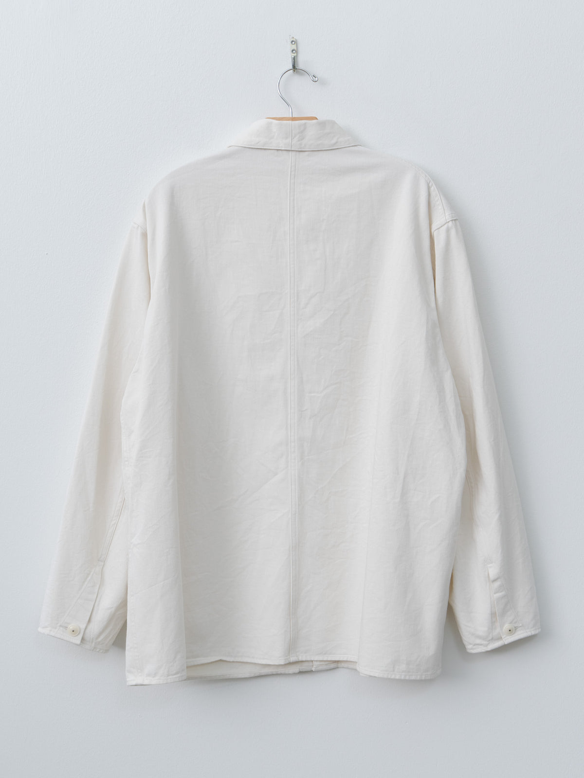 Namu Shop - Kaptain Sunshine Cotton Drill Coverall Jacket - Ecru