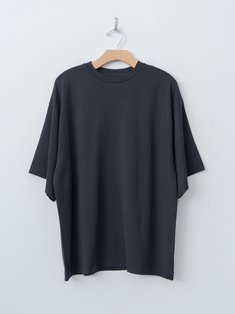 Namu Shop - Kaptain Sunshine Super Soft Merino Half-sleeve Tee - Navy