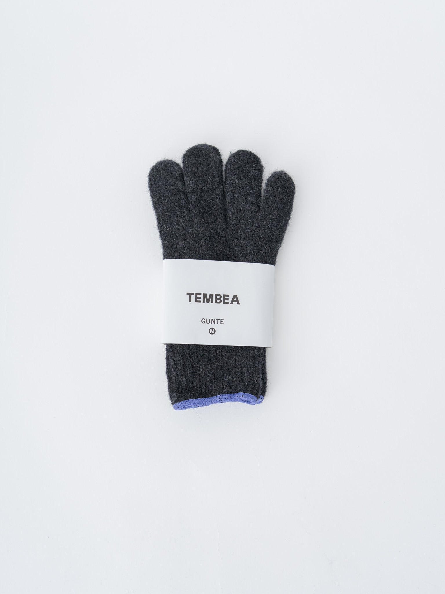 Gloves - Charcoal / Lavender