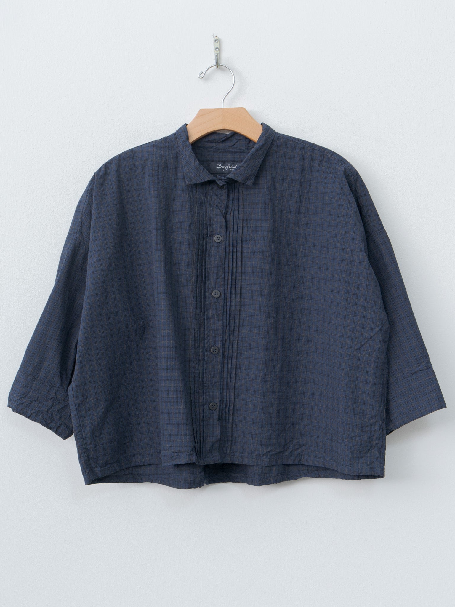 Claudia Shirt - Navy Check