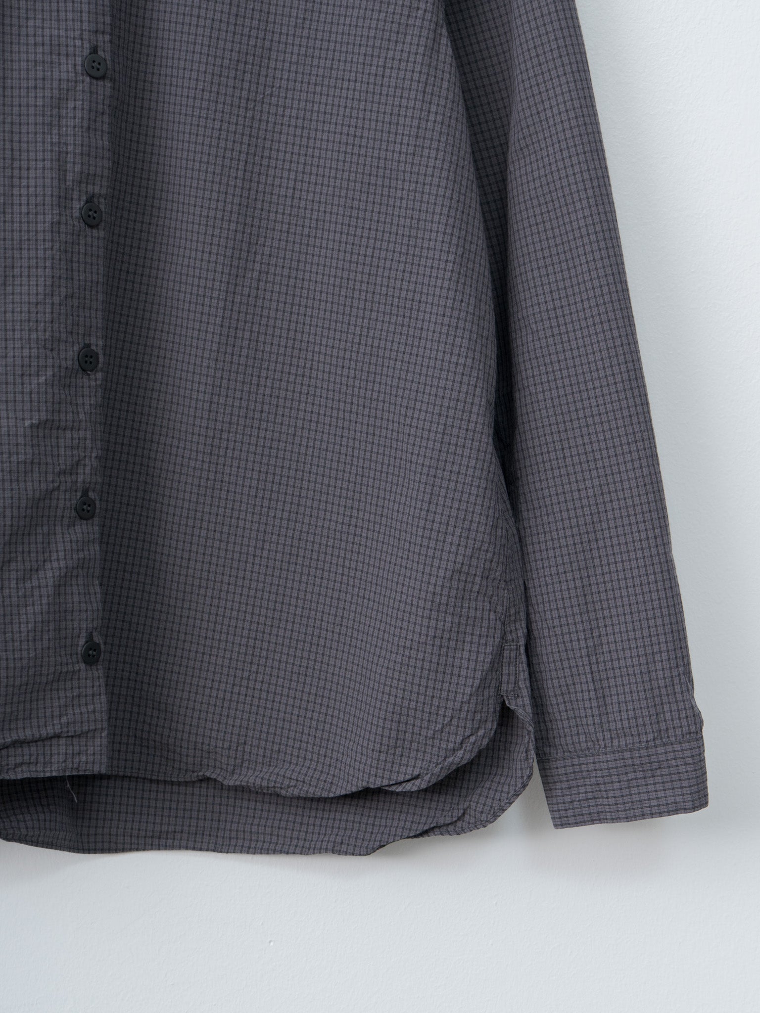 Loose Tyrol Shirt - Gray Check