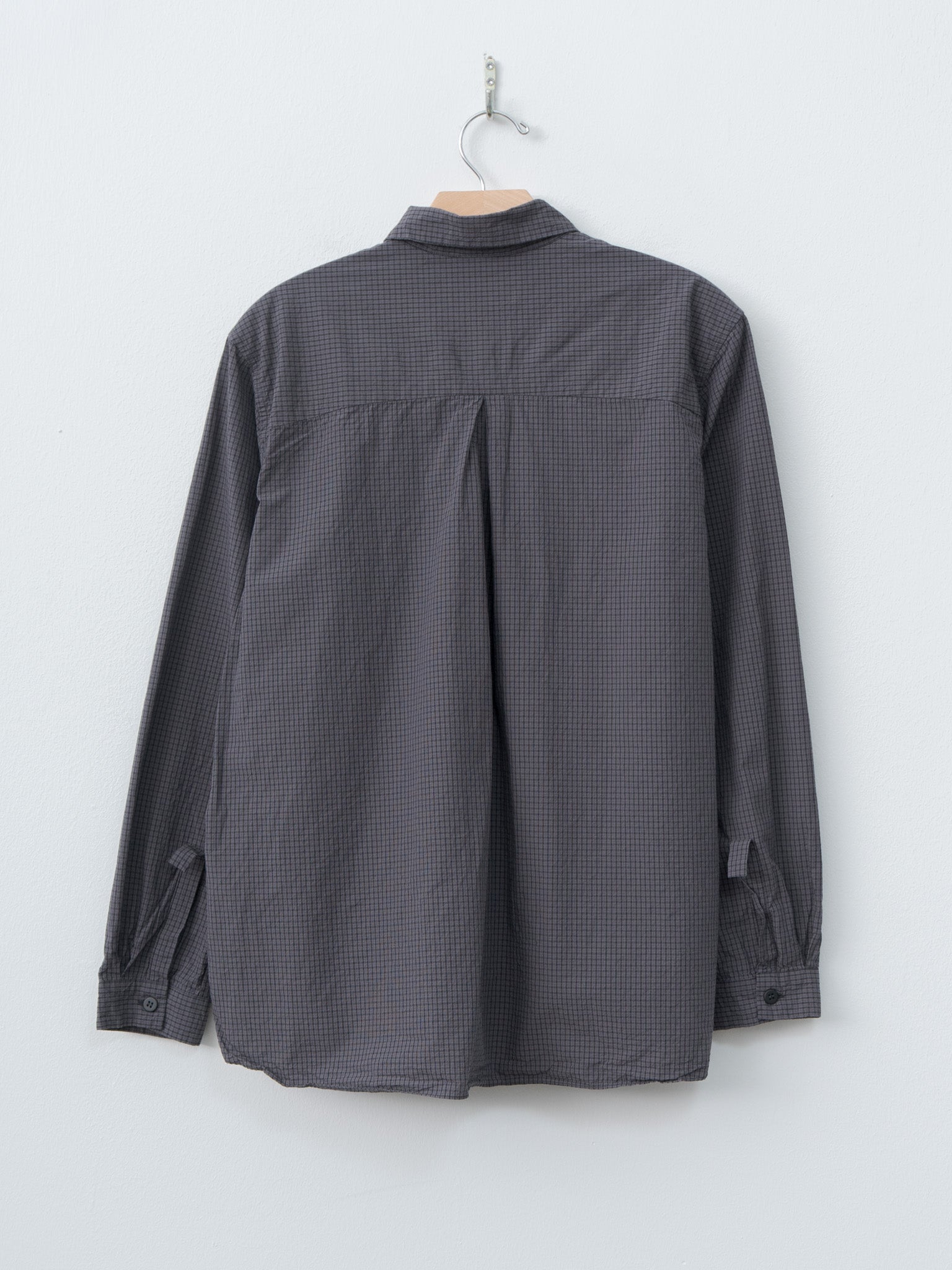 Loose Tyrol Shirt - Gray Check