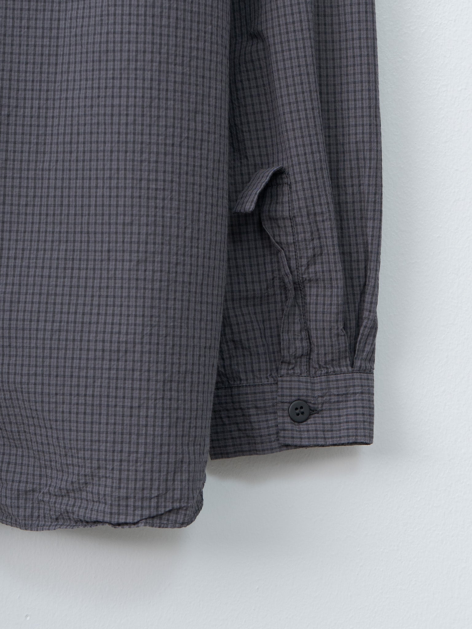 Loose Tyrol Shirt - Gray Check