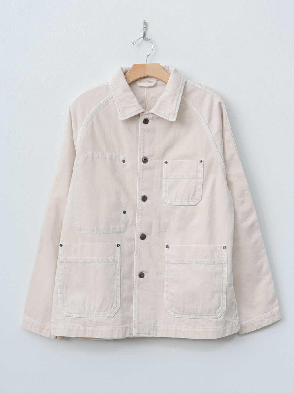 Camille Denim Jacket DENIM - Ivory