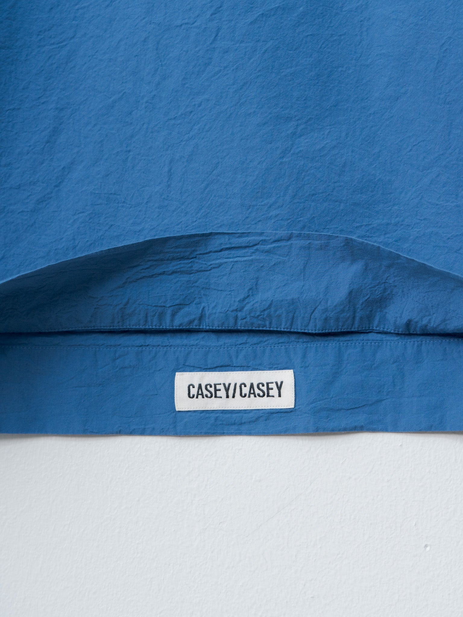 Simple Top CHALK POPLIN - Medium Blue