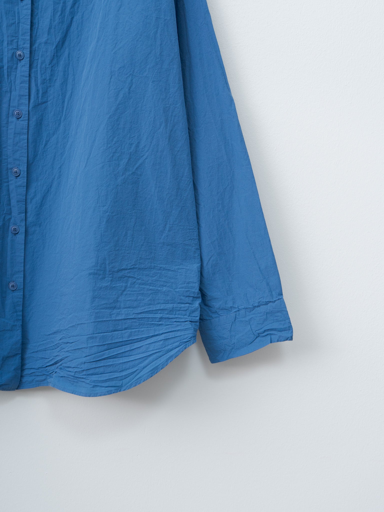 Tippy Shirt CHALK POPLIN - Medium Blue