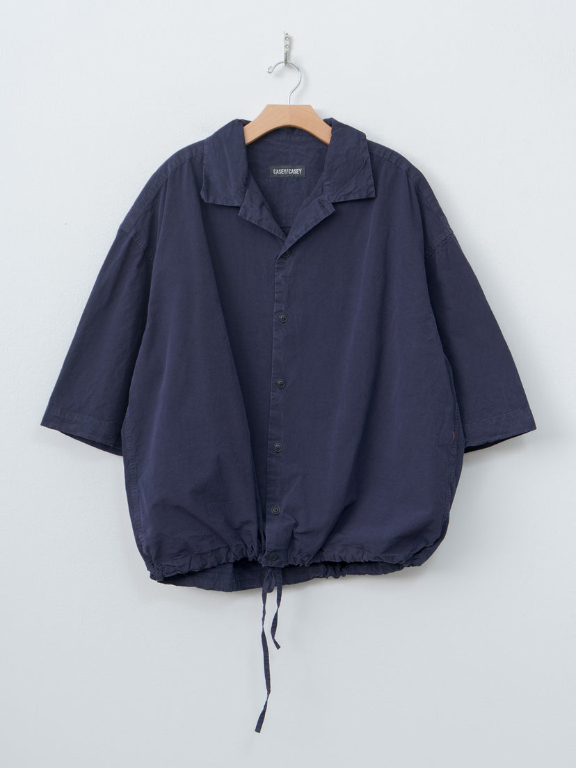 Namu Shop - Casey Casey Mili Volume Shirt PAPER COT - Navy