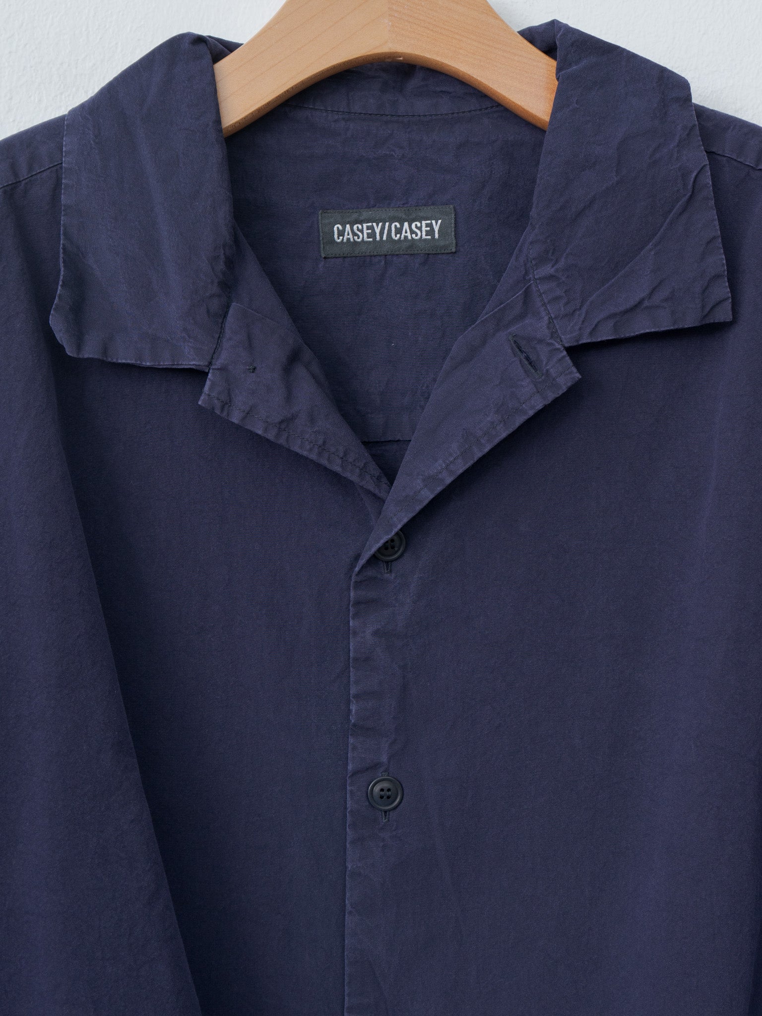 Mili Volume Shirt PAPER COT - Navy