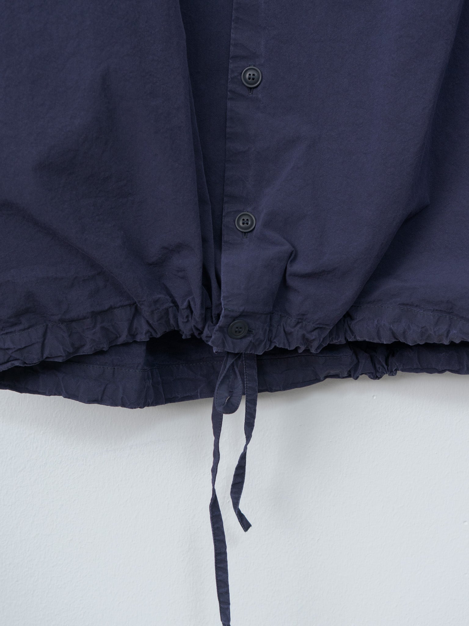 Mili Volume Shirt PAPER COT - Navy
