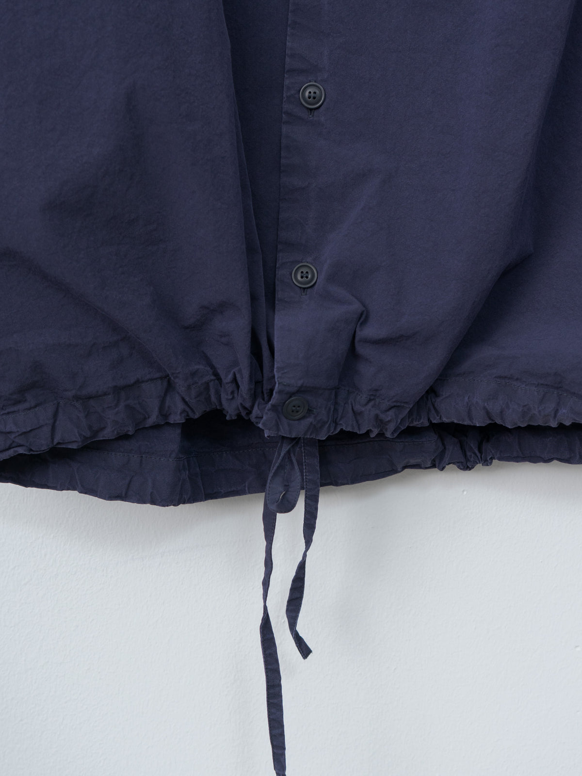 Namu Shop - Casey Casey Mili Volume Shirt PAPER COT - Navy