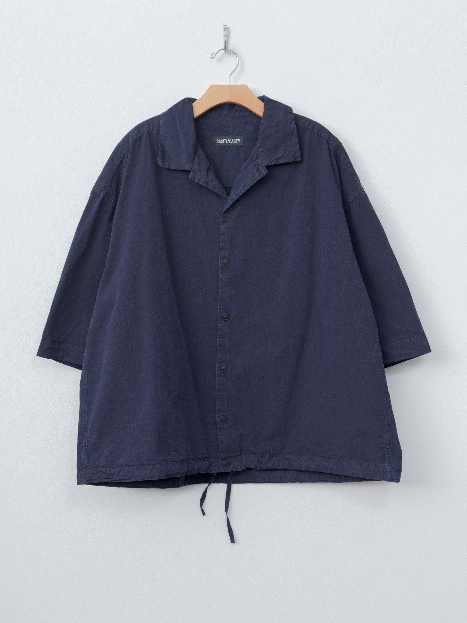 Mili Volume Shirt PAPER COT - Navy