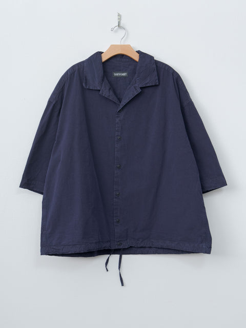 Namu Shop - Casey Casey Mili Volume Shirt PAPER COT - Navy