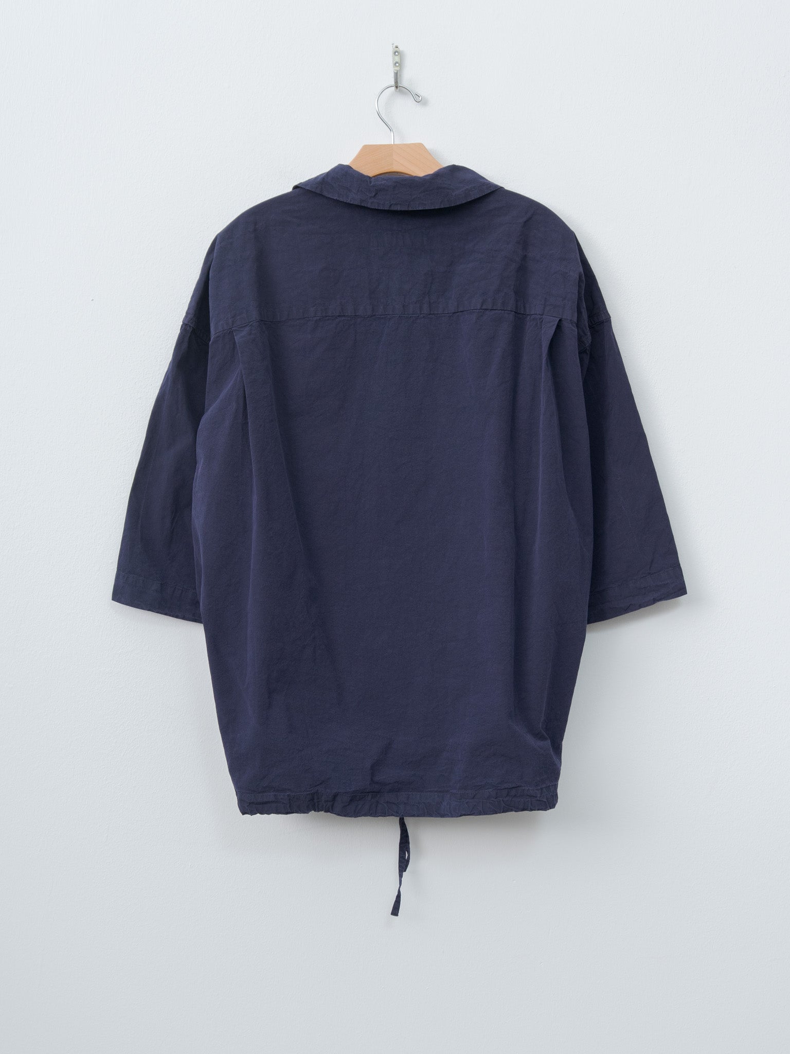 Mili Volume Shirt PAPER COT - Navy