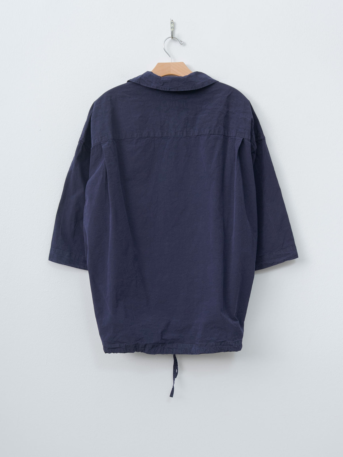 Namu Shop - Casey Casey Mili Volume Shirt PAPER COT - Navy