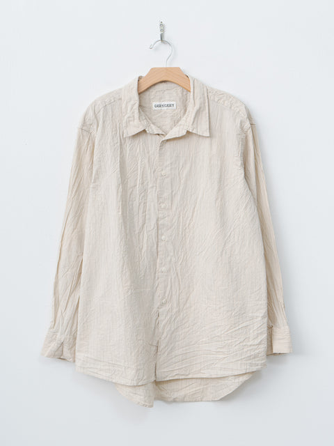 Namu Shop - Casey Casey Fabiano Shirt WIND STRIPE - Natural Stripe