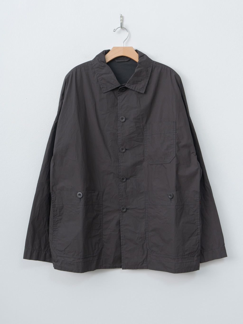 Higa Travail Jacket PIGMENT WAX - Brown