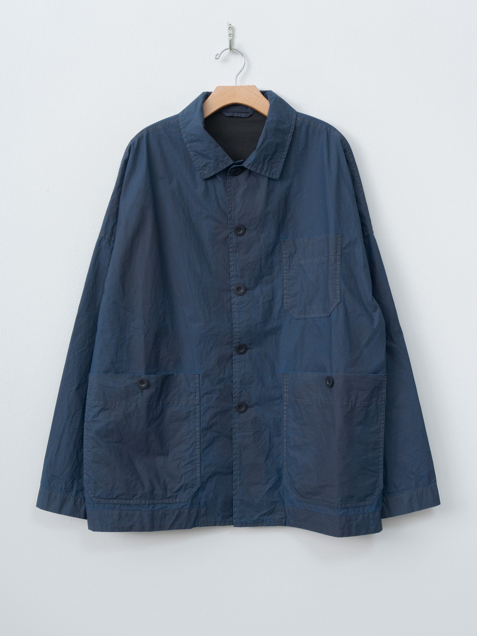 Higa Travail Jacket PIGMENT WAX - Navy