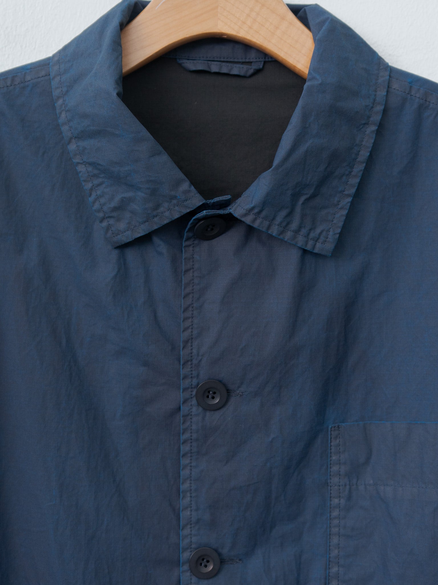 Higa Travail Jacket PIGMENT WAX - Navy