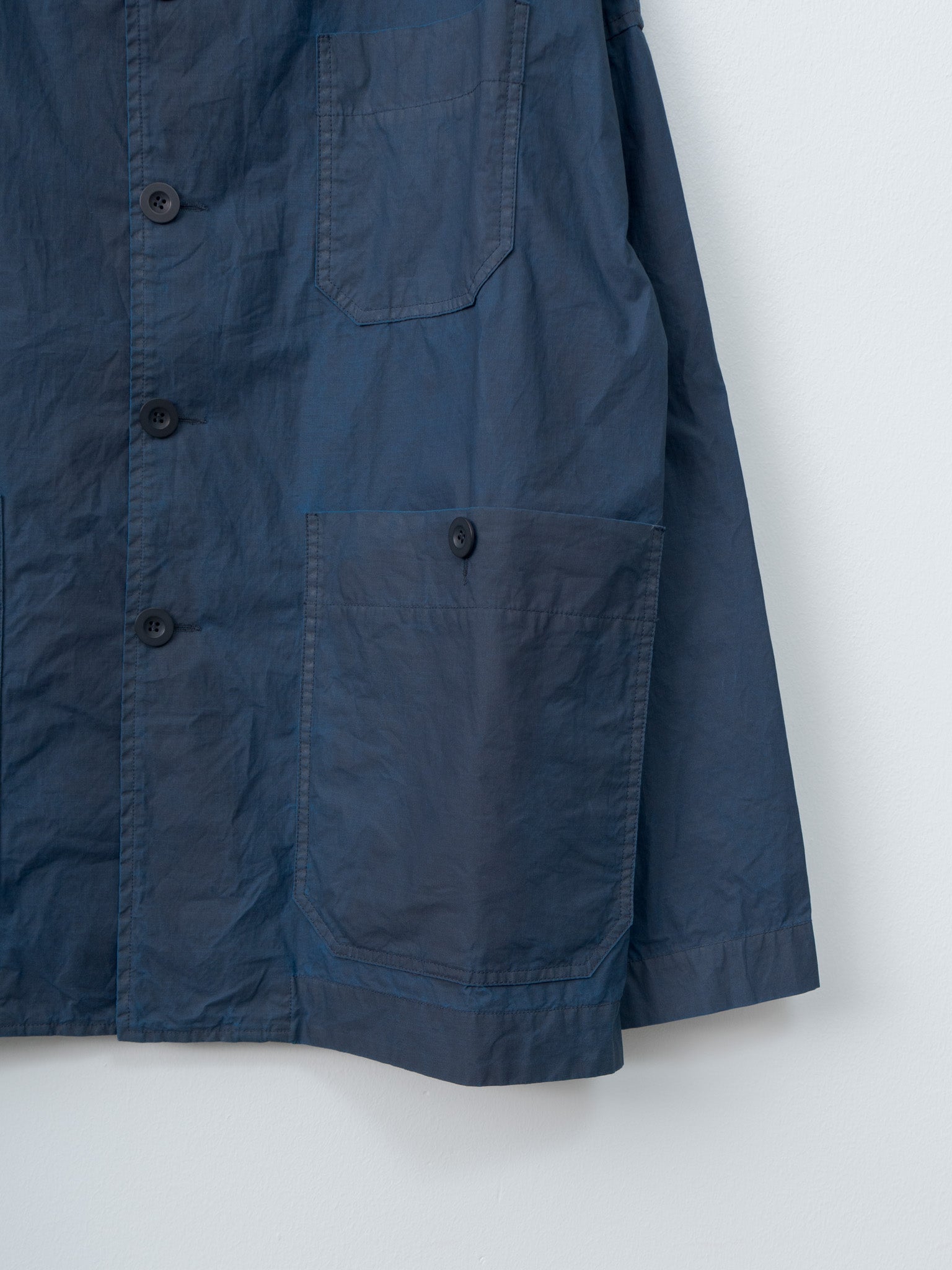 Higa Travail Jacket PIGMENT WAX - Navy