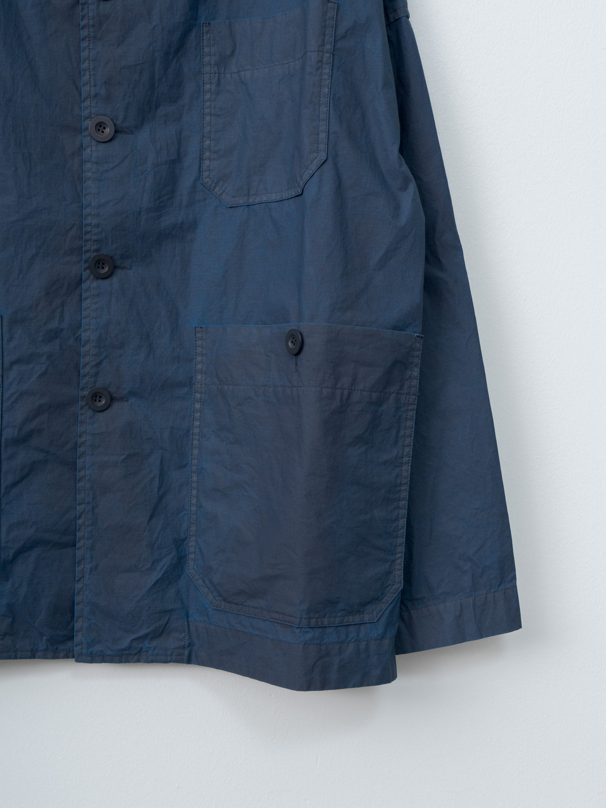Namu Shop - Casey Casey Higa Travail Jacket PIGMENT WAX - Navy