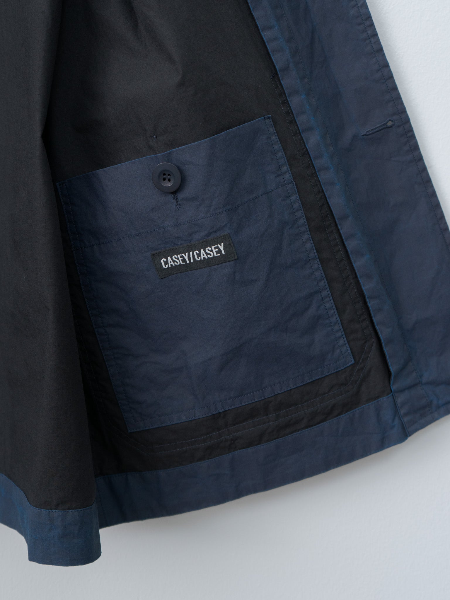 Higa Travail Jacket PIGMENT WAX - Navy