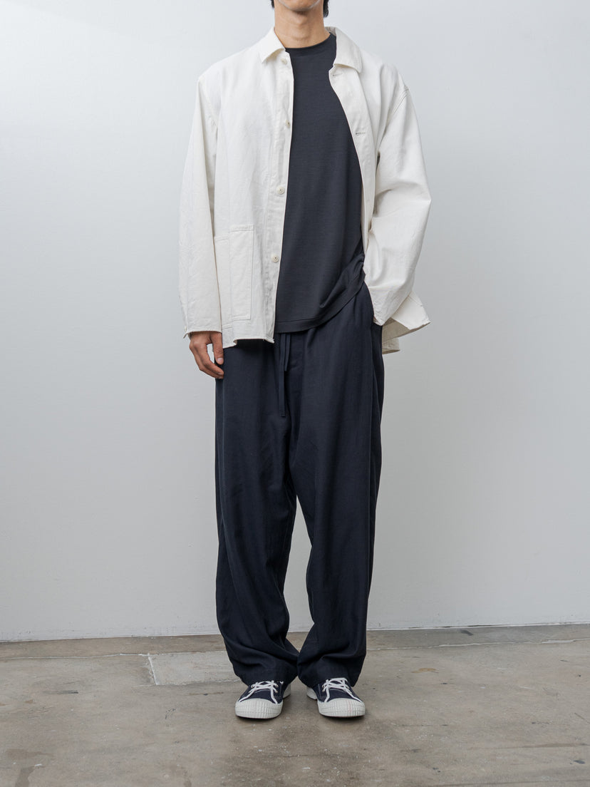 Namu Shop - Kaptain Sunshine Cotton Drill Coverall Jacket - Ecru