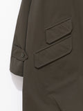 Namu Shop - ts(s) SOLOTEX Polyester Stretch Raglan Sleeve Coat - Olive