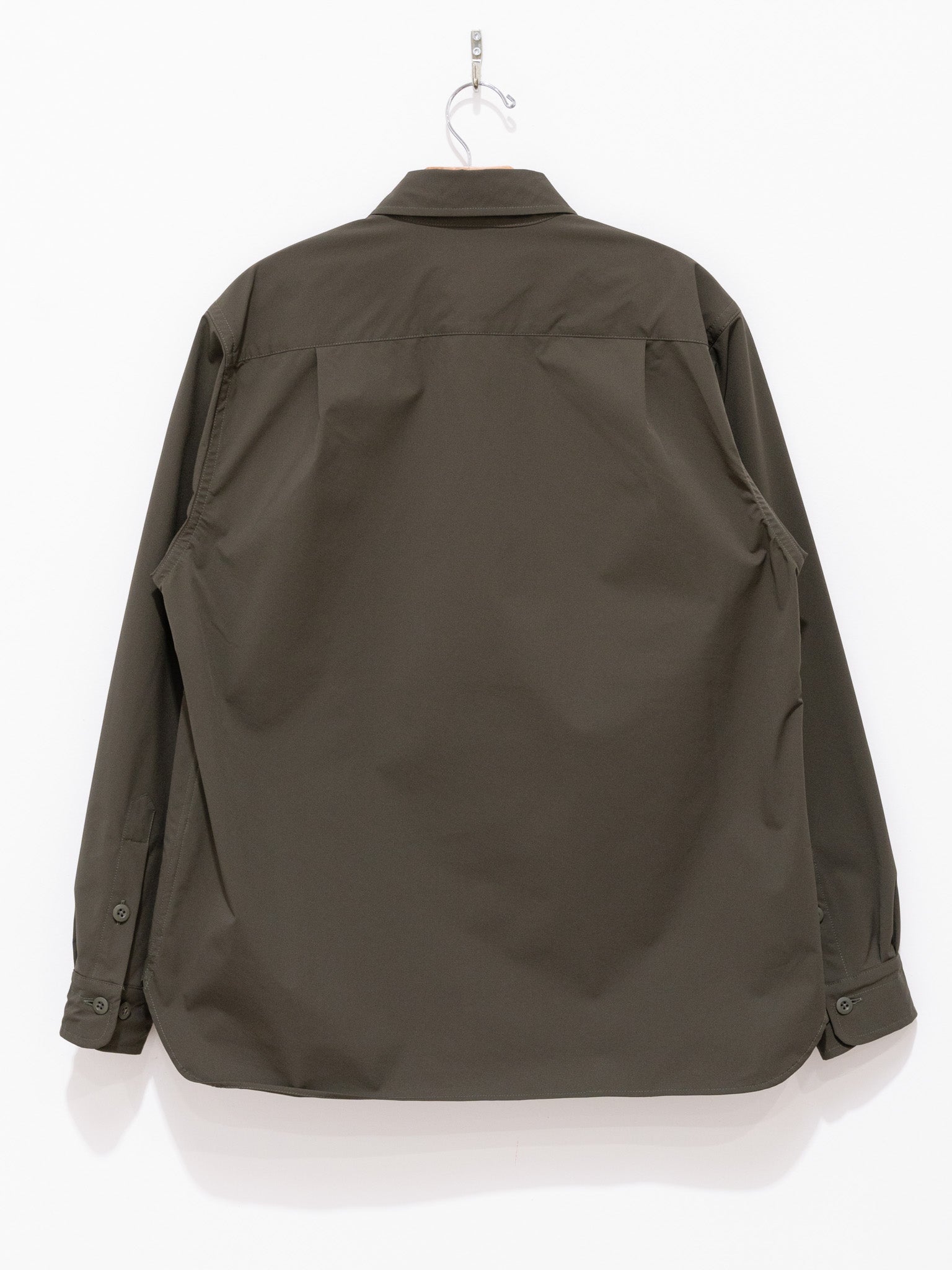Namu Shop - ts(s) SOLOTEX Polyester Stretch CPO Shirt Jacket - Olive