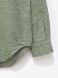 Namu Shop - ts(s) Chambray Cotton Flannel BD Shirt - Green