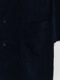 Namu Shop - ts(s) Cotton Ripple Corduroy Shirt Coat - Navy