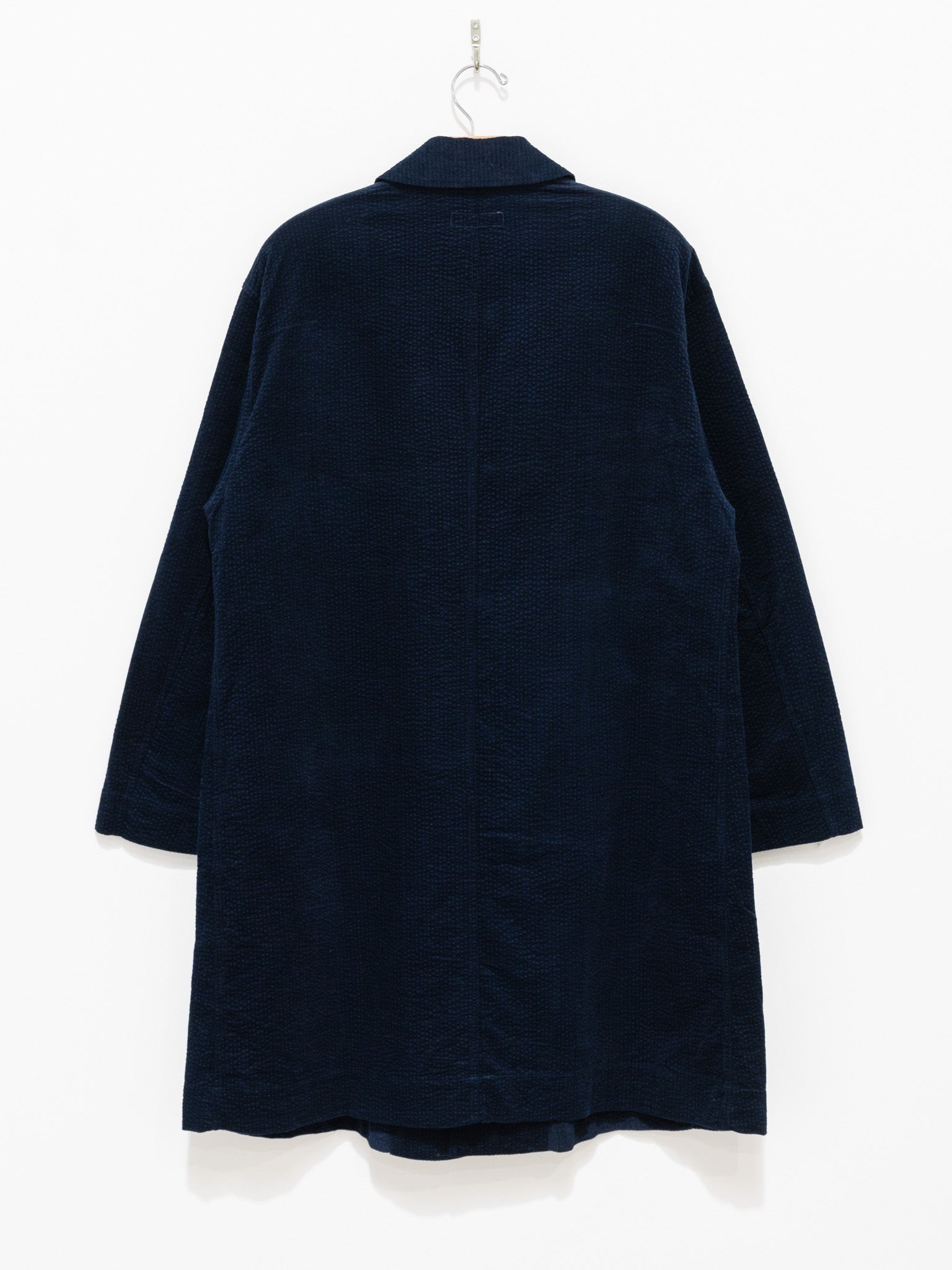 Namu Shop - ts(s) Cotton Ripple Corduroy Shirt Coat - Navy