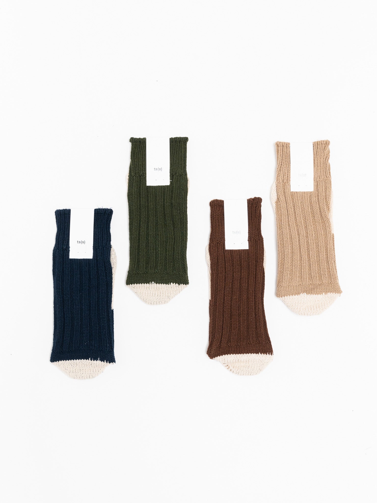 Namu Shop - ts(s) Cotton Rib Socks - 4 Colors