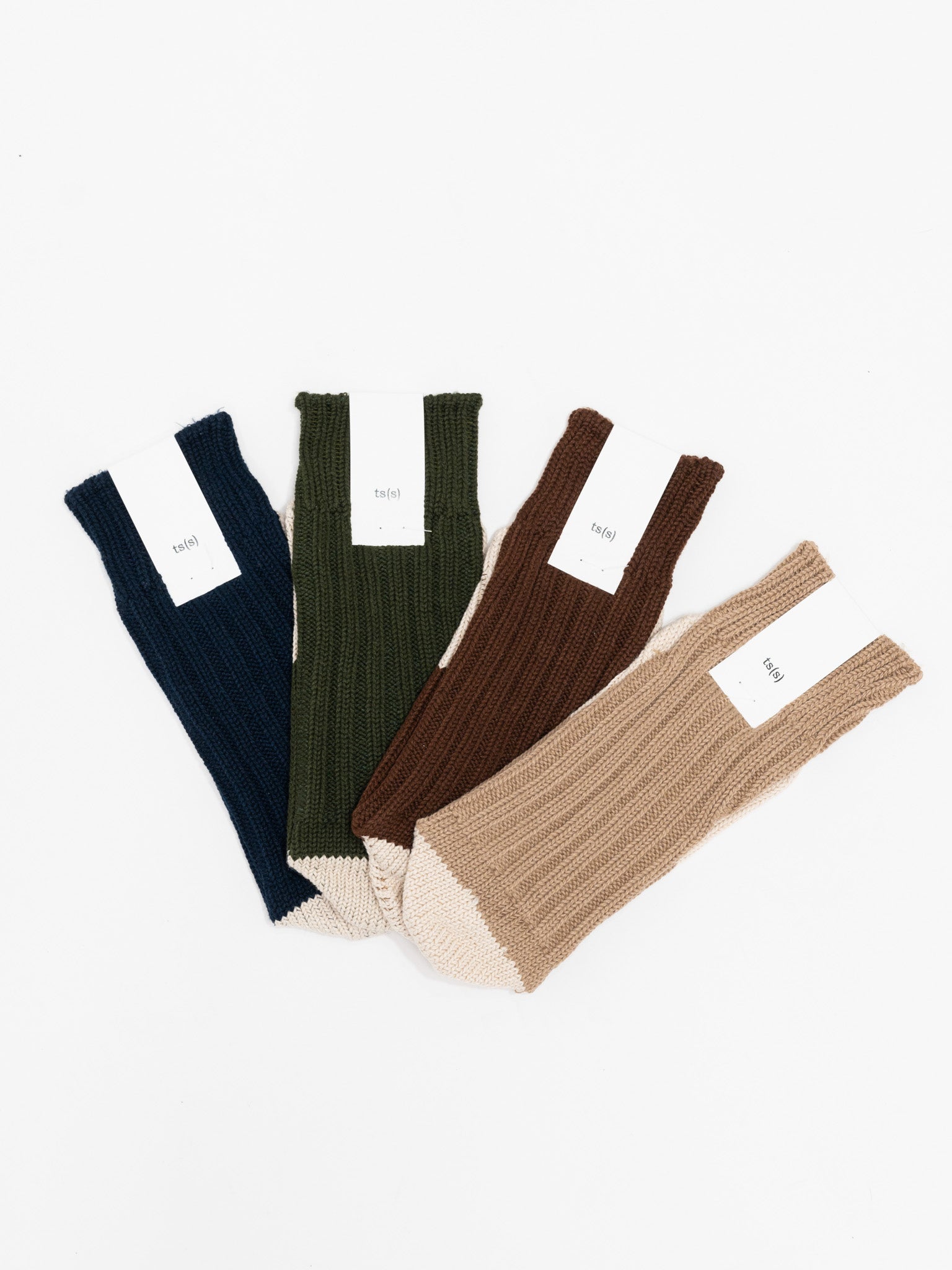 Namu Shop - ts(s) Cotton Rib Socks - 4 Colors