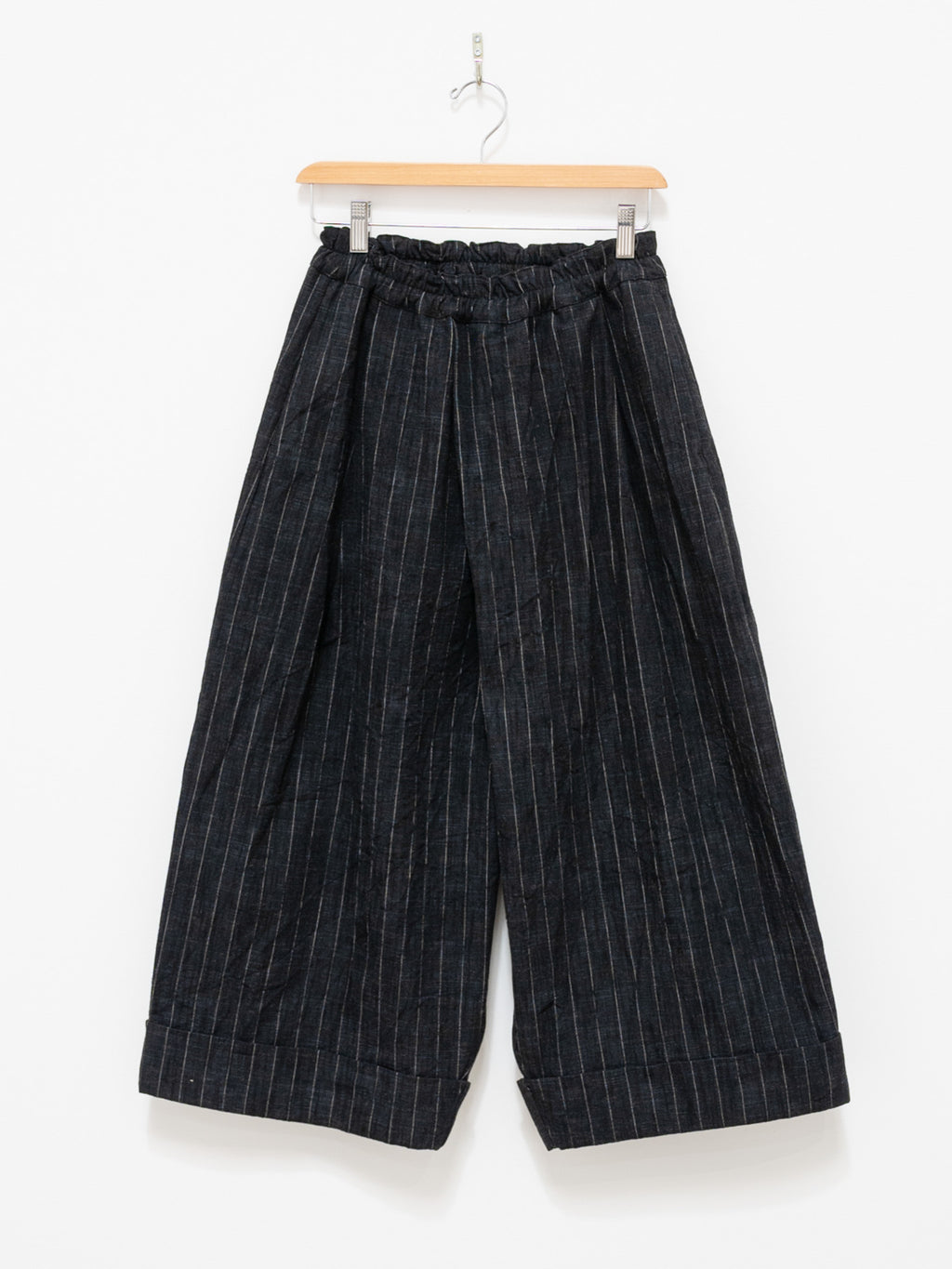 Namu Shop - Toogood The Baker Trouser - Crumpled Pinstripe Flint