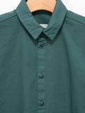Namu Shop - Toogood The Draughtsman Shirt - Cotton Twill Viridian