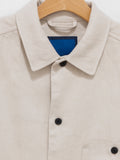 Namu Shop - Document Brushed Cotton French Shirt - Ecru