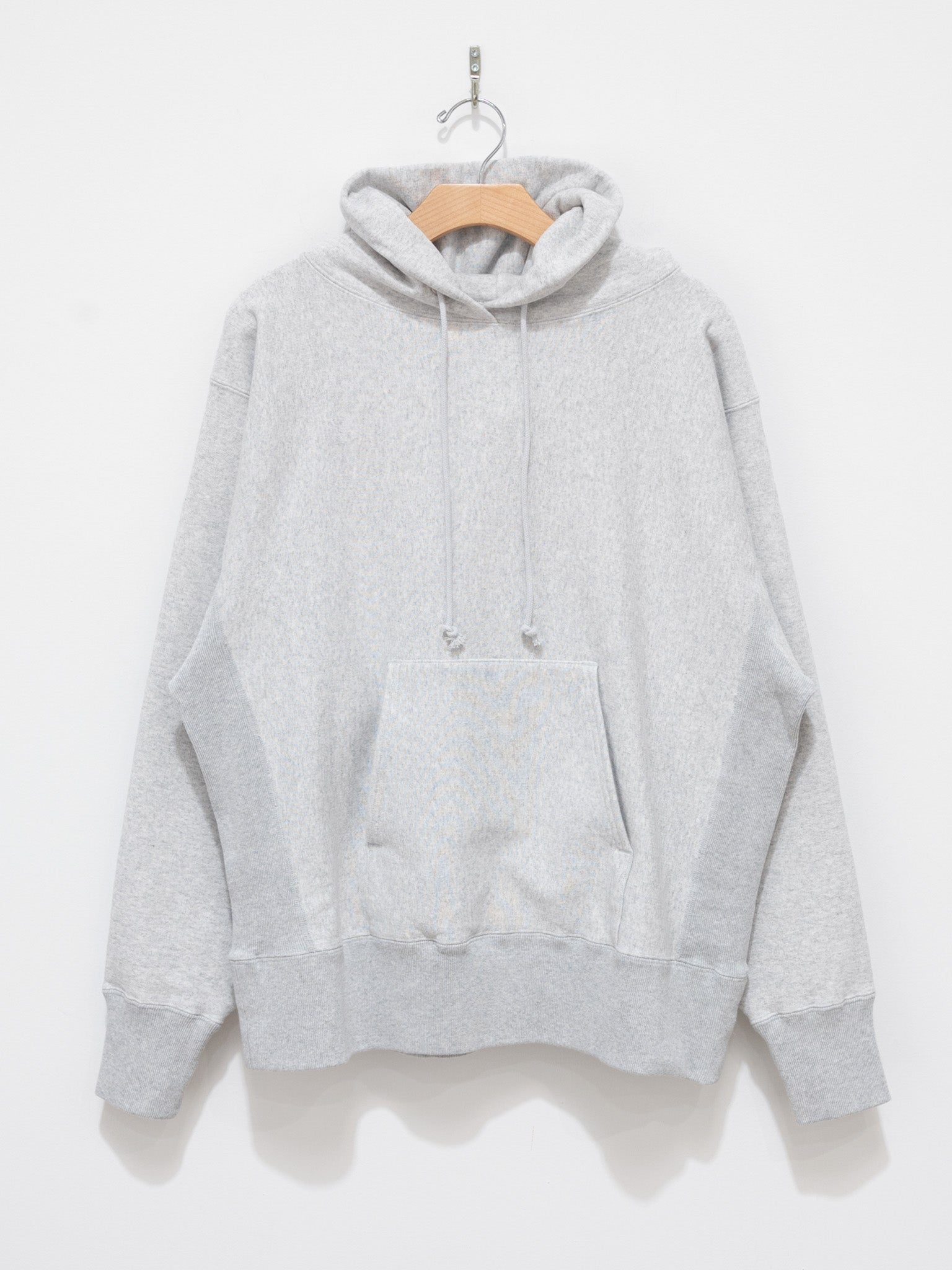 Namu Shop - Kaptain Sunshine Fadecolor Heavy Sweat Hoody Pullover - Feather Grey