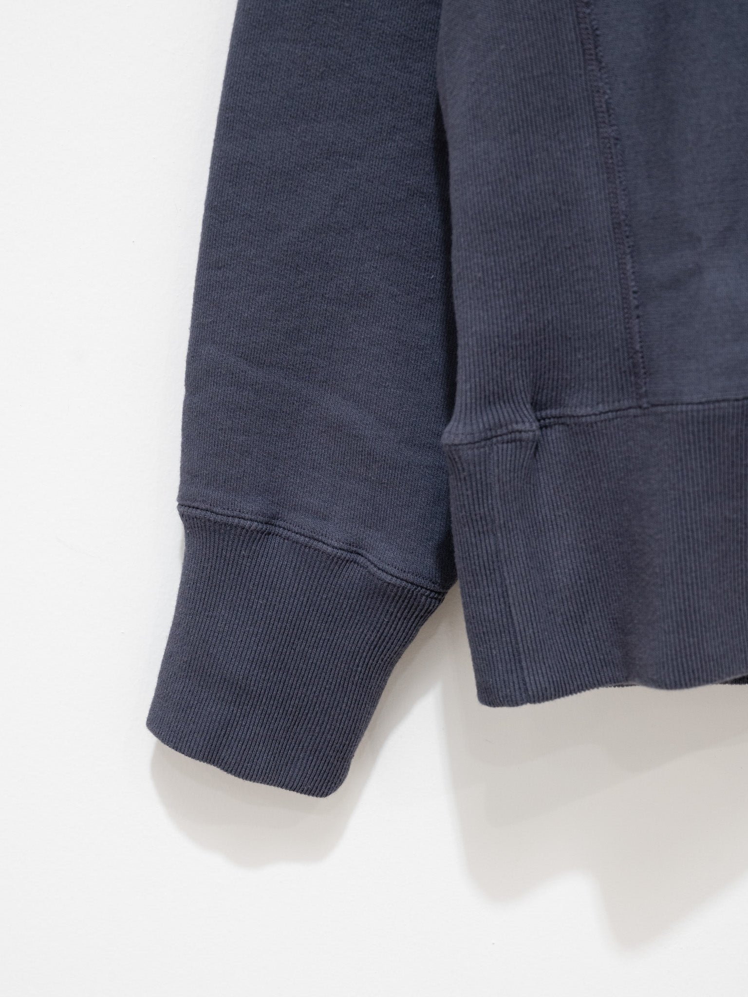 Namu Shop - Kaptain Sunshine Fadecolor Heavy Sweat Hoody Pullover - Navy