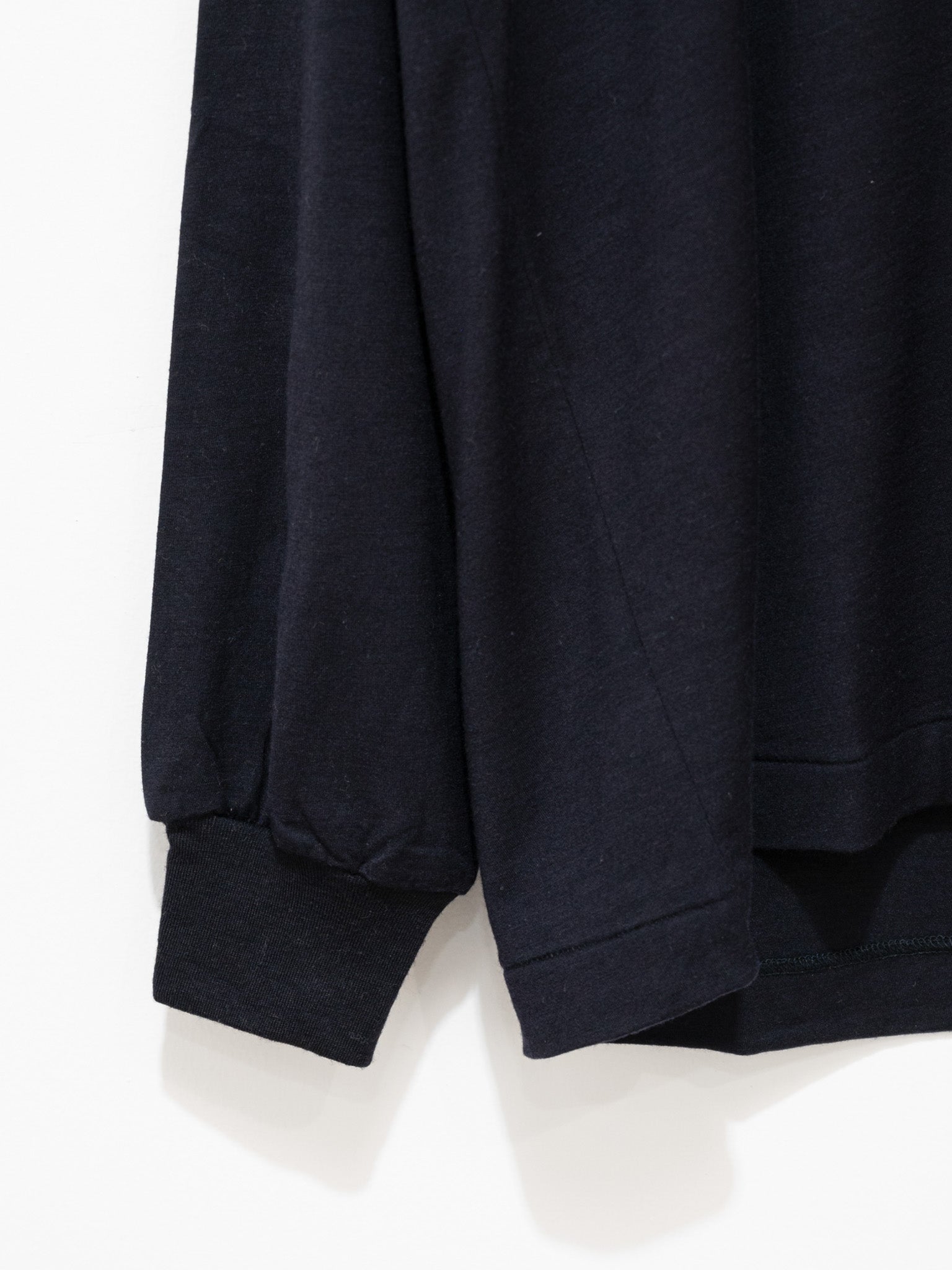 Namu Shop - Kaptain Sunshine Super Soft Washable Merino Tenjiku L/S Tee - Navy
