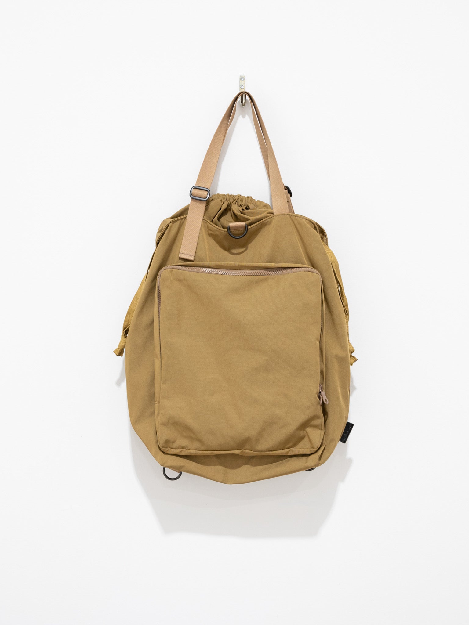 Namu Shop - Amiacalva Gabardine Two-Way Backpack - Beige
