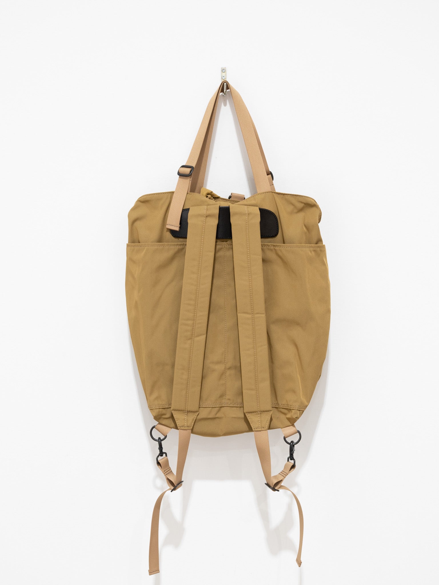 Namu Shop - Amiacalva Gabardine Two-Way Backpack - Beige